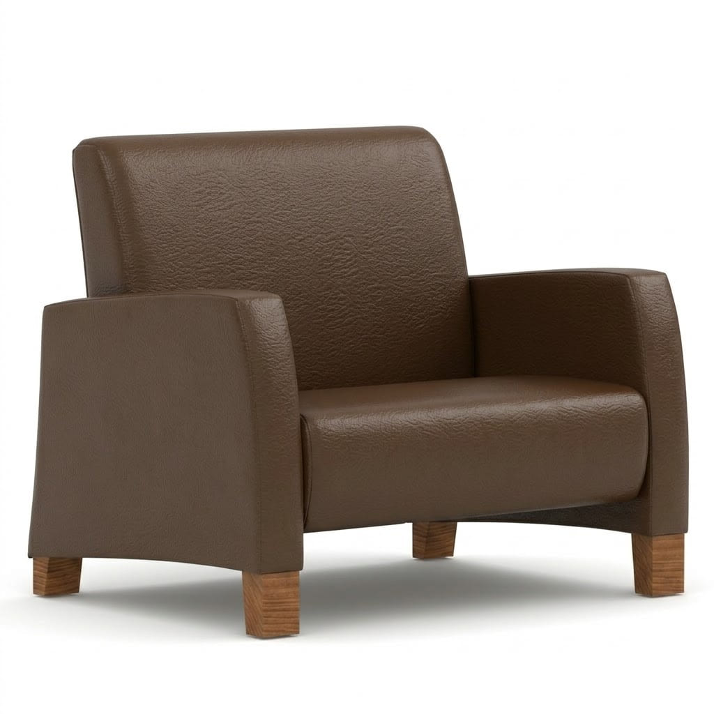 Bariatric lounge chair high chocolate