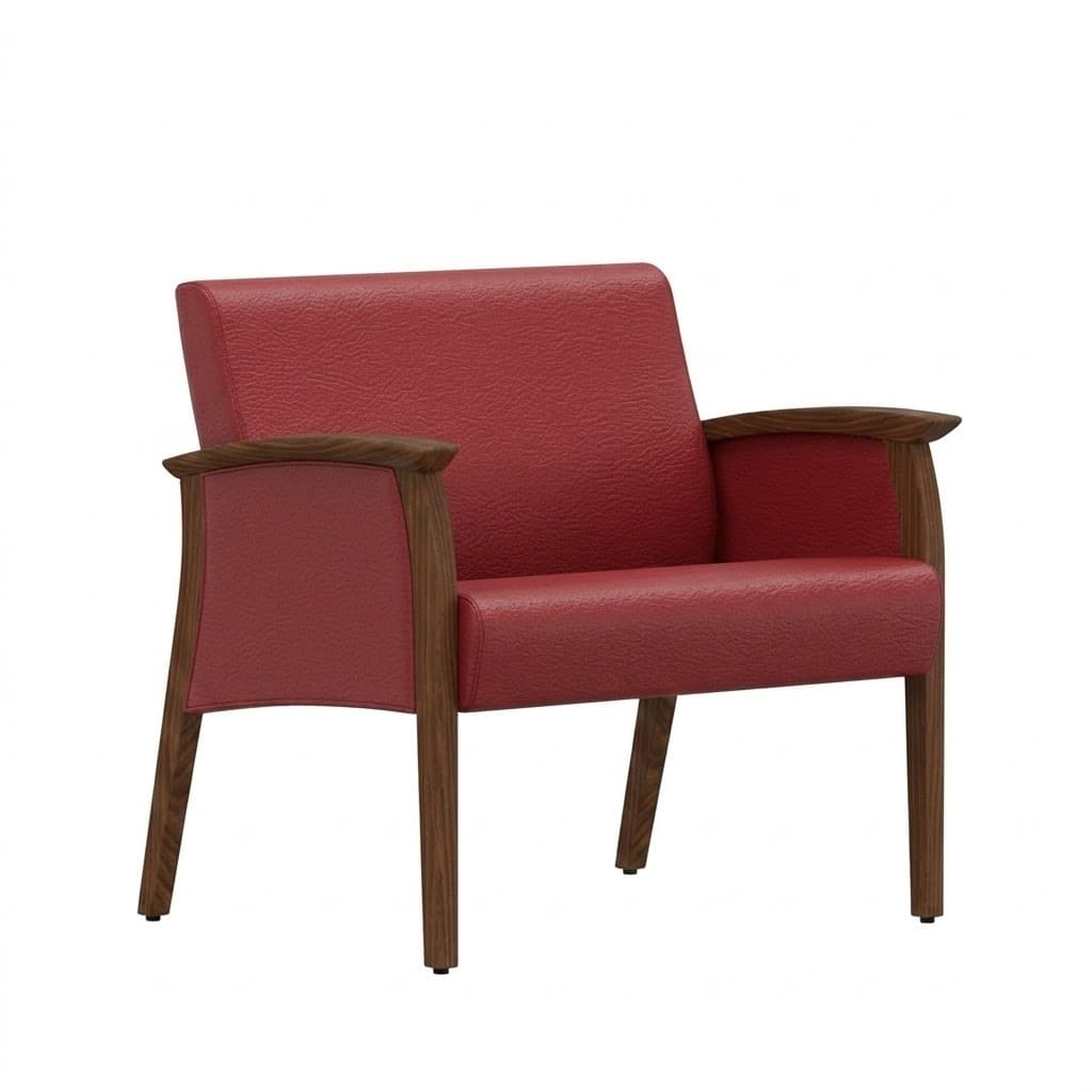 Bariatric seat low red barn