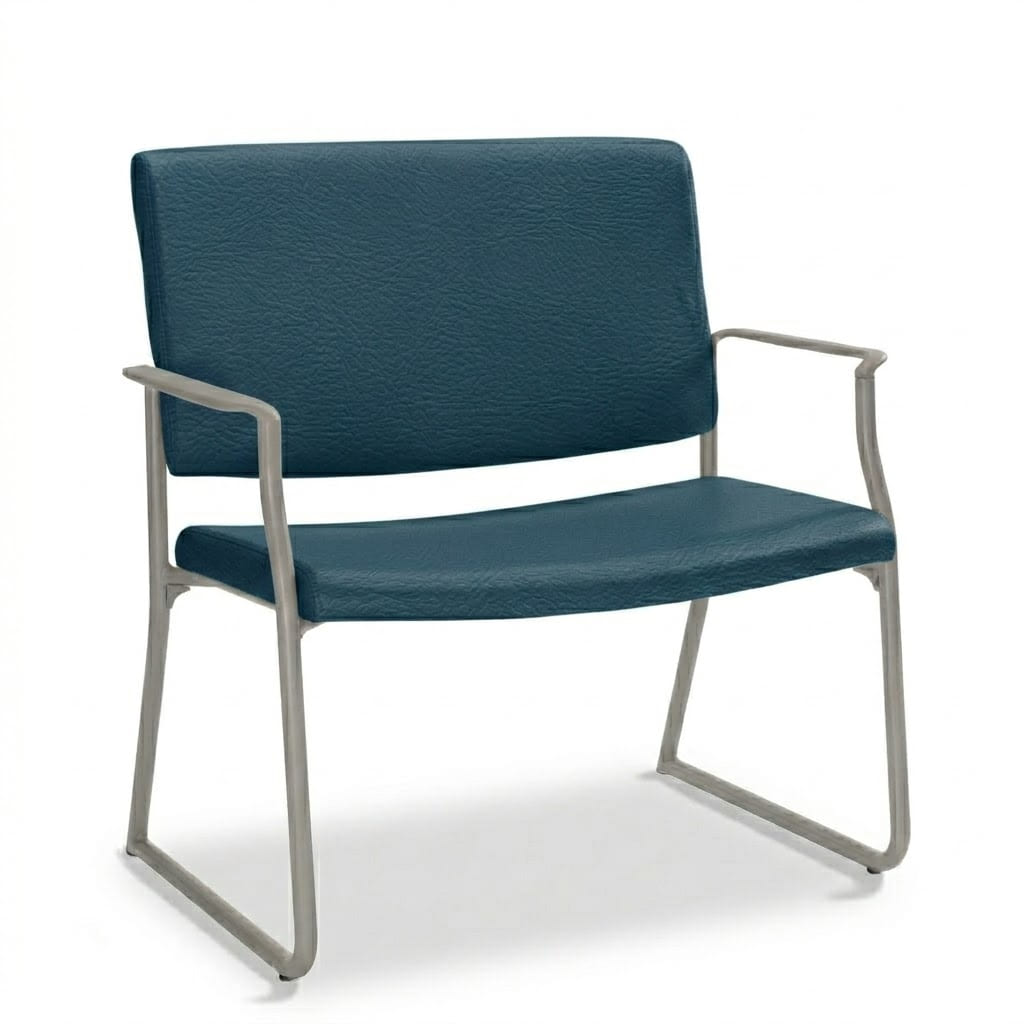 Bariatric sled base legs navy