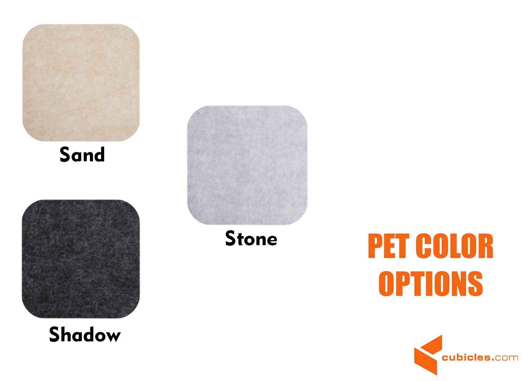 PET color options 18H