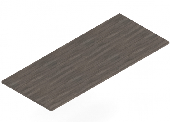 Flip top training table laminate 71x30 artisan gray
