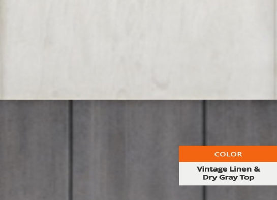 Vintage linen with dry gray top finishing Vintage linen with dry gray top finishing